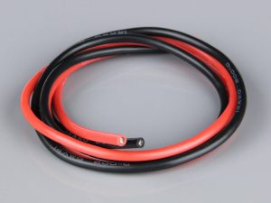 Radient Silicone Wire, 14AWG 2ft / 0.6m Red-Black