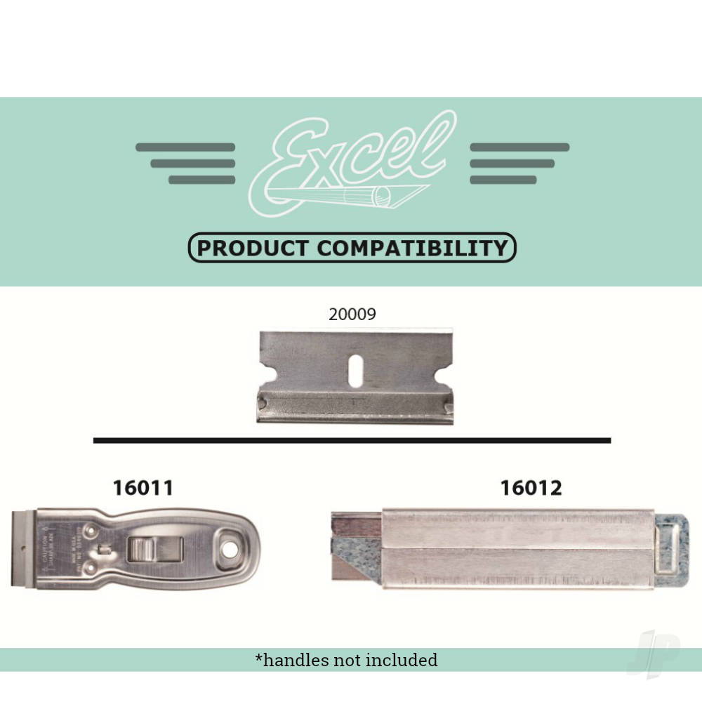 Excel Single Edge Blade, .009in (10 pcs) (Carded) - Image 6
