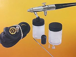 Badger Siphon Feed Crescendo Airbrush Fine, Med & Large Heads