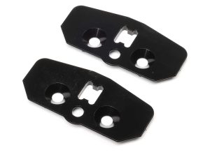 Team Losi Racing Skid Plate, Adjustable Chassis, +2, Aluminum (2): 8X 2.0