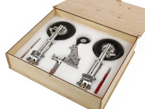 Seagull Skyraider Electric Retracts and Legs with 5inch PU Wheels and Tail Wheel Retract (for SEA-348)