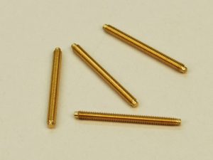 SLEC SL17 Threaded Brass Rod 1.0ins M2 (10x4pcs)