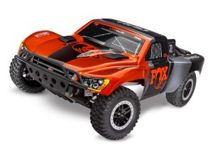 Traxxas Slash VXL 1:10 2WD RTR Brushless Electric Short Course Truck, Fox (+ TQi 2-ch, TSM, VXL-3s, Velineon 3500, Magnum 272R, Clipless Body)