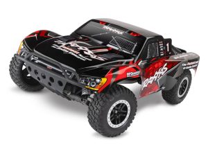 Traxxas Slash VXL 1:10 2WD RTR Brushless Electric Short Course Truck, Red (+ TQi 2-ch, TSM, VXL-3s, Velineon 3500, Magnum 272R, Clipless Body)
