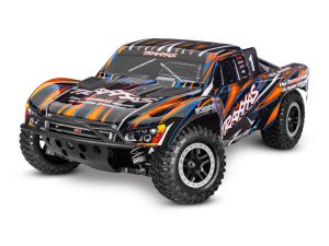 Traxxas Slash VXL 1:10 4X4 RTR Short Course Truck, Orange (+ TQ 2-ch, VXL-3S, Velineon 3500kV, Clipless)