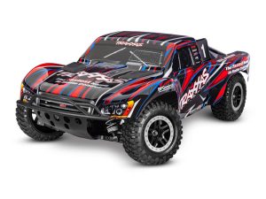 Traxxas Slash VXL 1:10 4X4 RTR Short Course Truck, Red (+ TQ 2-ch, VXL-3S, Velineon 3500kV, Clipless Body)