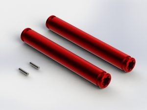 Arrma Slider Driveshaft 80mm: Nero (2)
