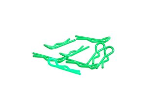 Core RC Small Body Clip 1/10 - Fluorescent Green (8)