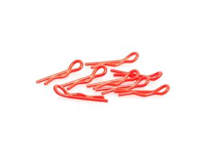 Core RC Small Body Clip 1/10 - Fluorescent Red (8)