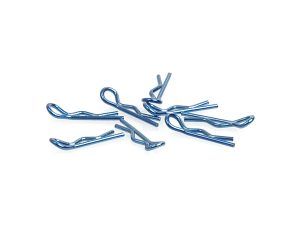 Core RC Small Body Clip 1/10 - Metallic Blue (8)