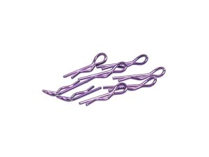 Core RC Small Body Clip 1/10 - Metallic Purple (8)