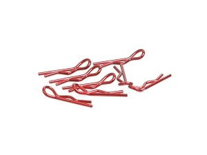 Core RC Small Body Clip 1/10 - Metallic Red (8)