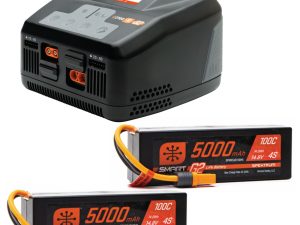 Spektrum Smart Powerstage 8S Surface Bundle: (2) G2 5000mAh 4S LiPo I