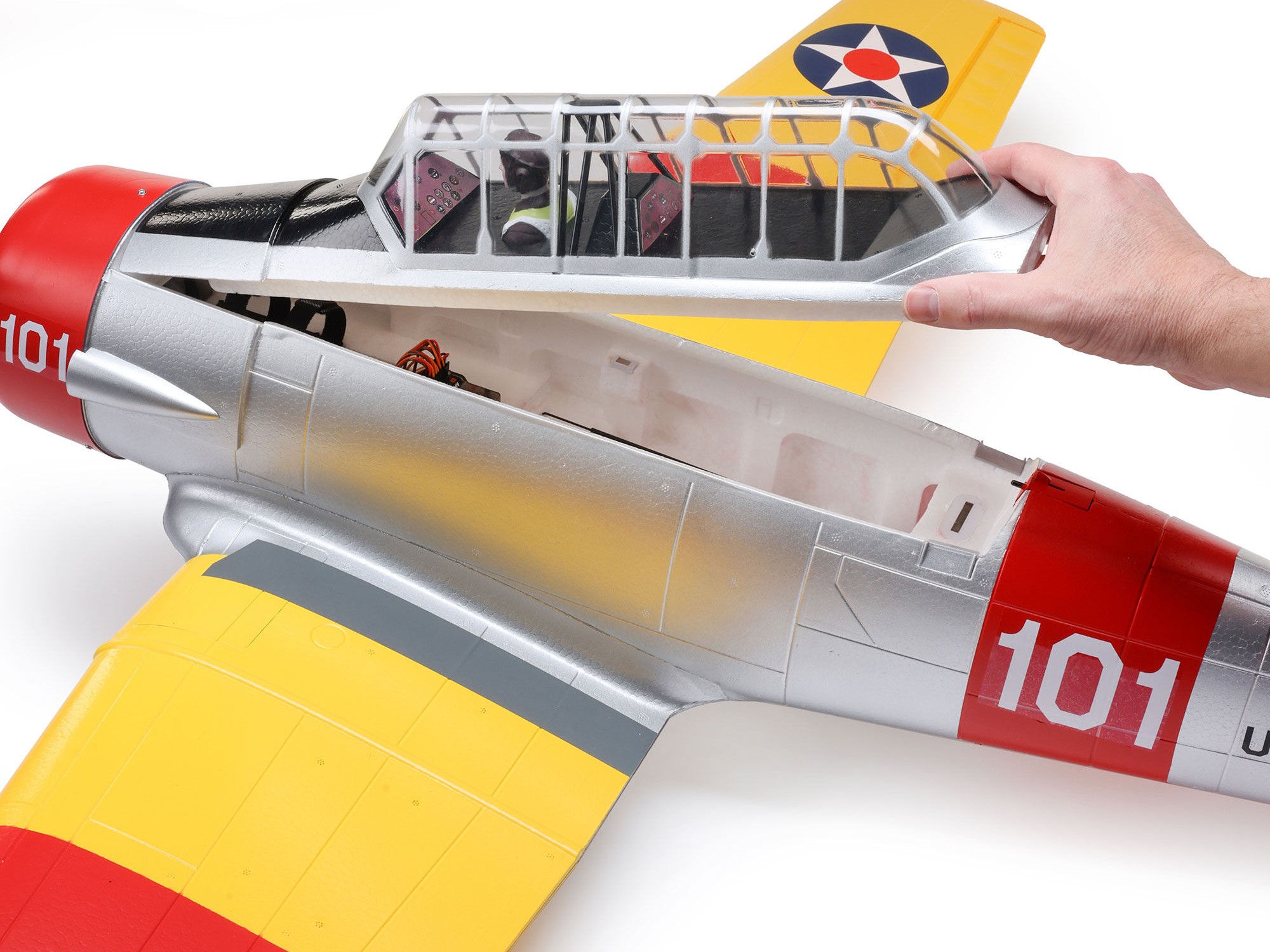 E-flite SNJ-5/AT-6 Texan 1.5m BNF Basic with AS3X+ and SAFE Select - Image 13