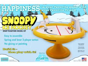 Atlantis Models Snoopy and Woodstock Ice Hockey Game Build and Play