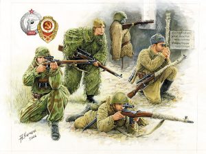 Zvezda Soviet Sniper Team
