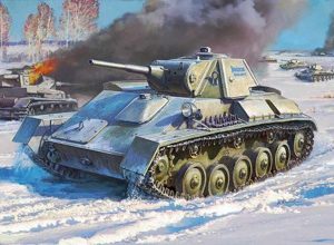 Zvezda Soviet tank T-70