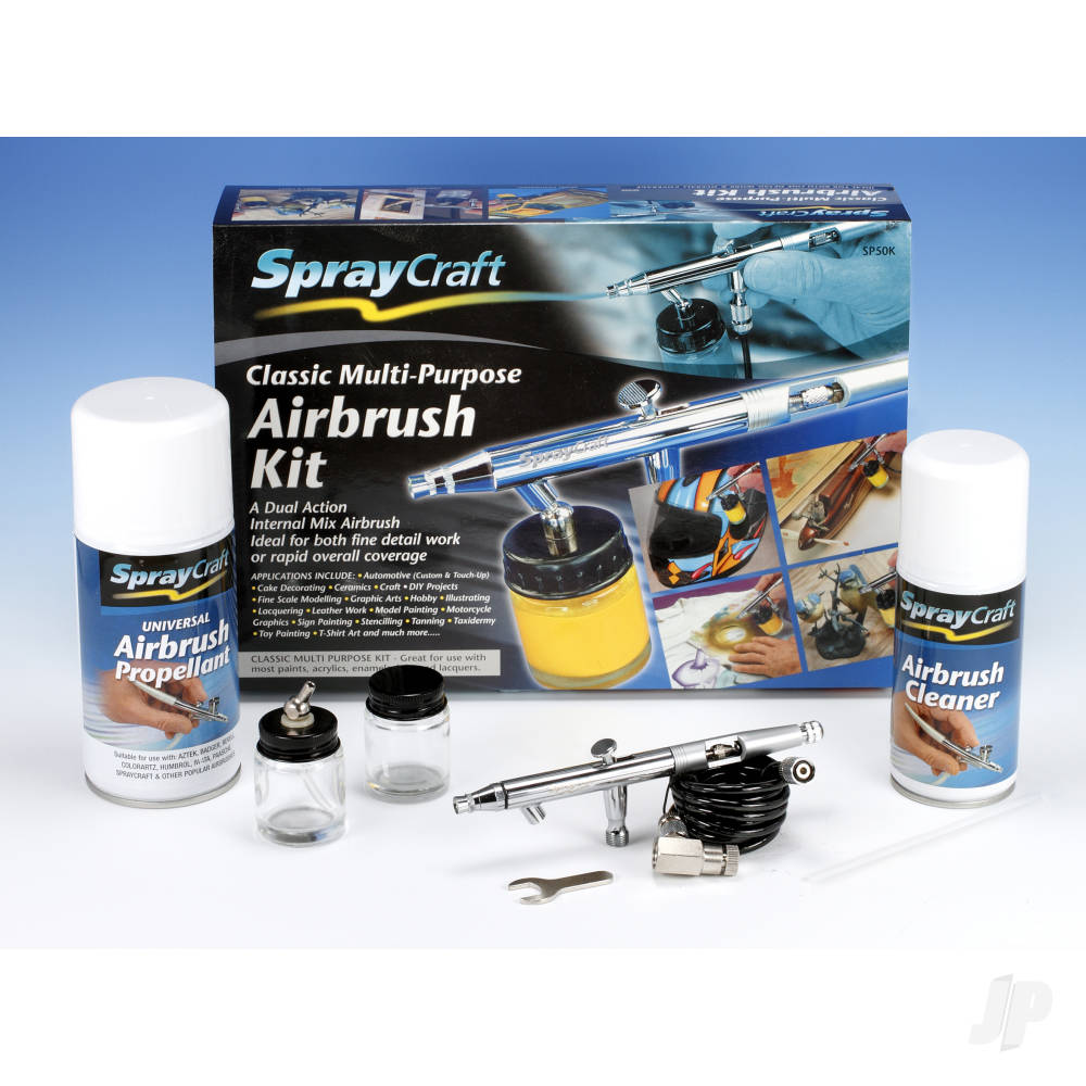 Spraycraft SP50K Multi Purpose Airbrush Kit (Dual Action) - Image 7