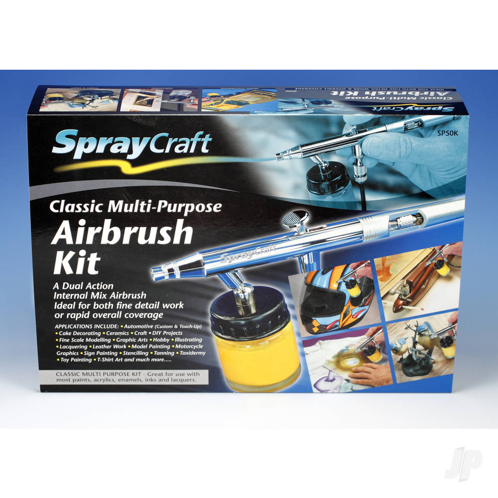 Spraycraft SP50K Multi Purpose Airbrush Kit (Dual Action) - Image 8
