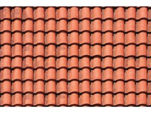 JTT Spanish Tile, 1:100, HO-Scale, (2 per pack)