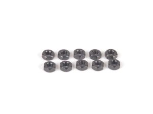 Schumacher SPEED PACK M3 Alloy Nuts - Black - pk10