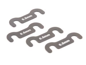 Schumacher Split Block Shims 0.5mm pk4 - Mi6/evo