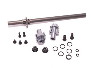 Schumacher Spool Axle & Clamp Set (Hex Wheel) - Atom 3