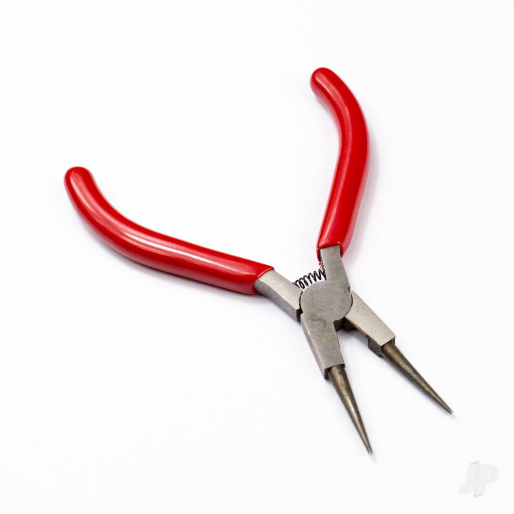 Excel Spring Loaded Soft Grip Plier 5in, Round Nose (Carded) - Image 2