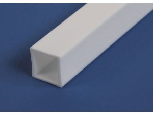 Evergreen Square Tube, 350 x 7.9mm (14 x .312in) (2 per pack)