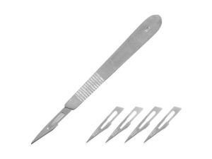 Modelcraft Stainless Steel Scalpel HDl No.3 + 11 Blade (Pkn1214/3/11)