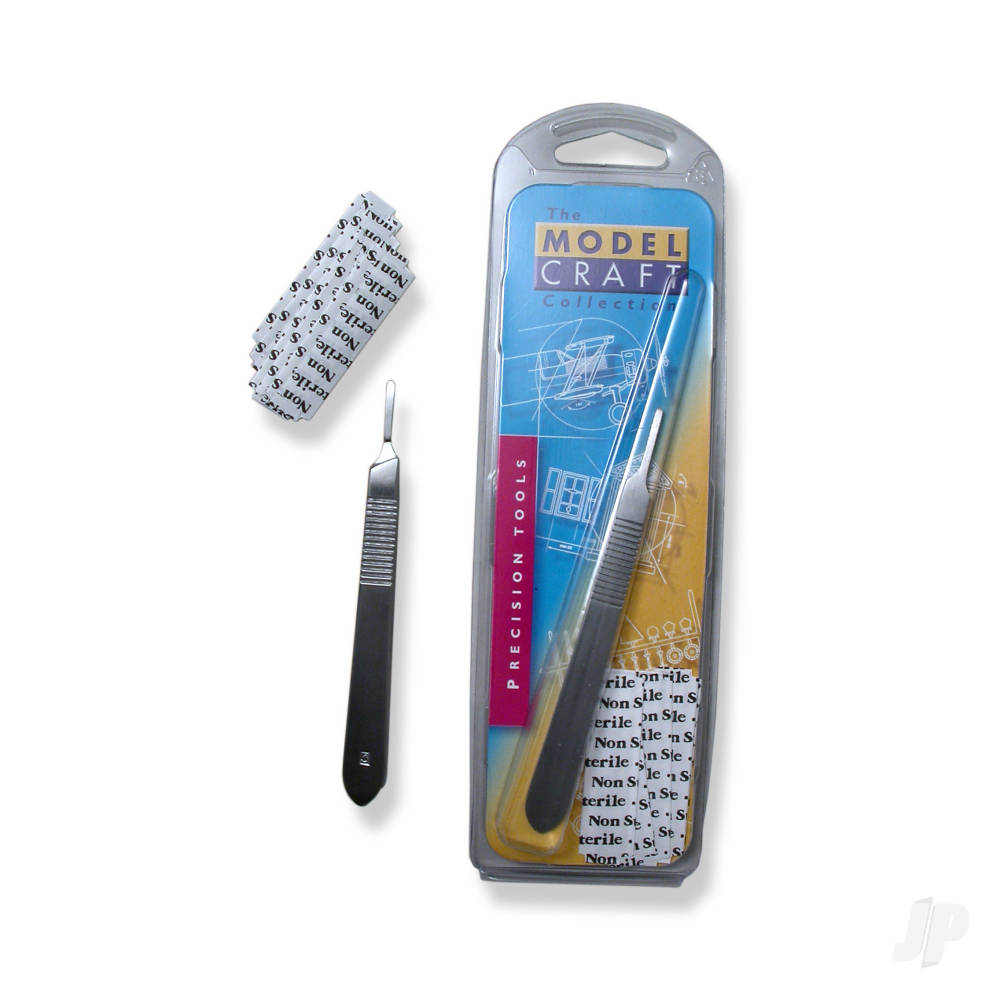 Modelcraft Stainless Steel Scalpel HDl No.3 + 11 Blade (Pkn1214/3/11) - Image 5