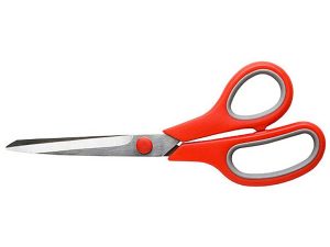 Excel Stainless Steel Scissors, 8in Soft Grip (Carded)