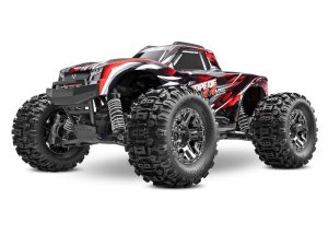 Traxxas Stampede 4X4 HD VXL 1:10 RTR Brushless Electric Monster Truck, Red (+ TQi 2-ch, TSM, VXL-3s, Velineon 3500kV, Extreme HD Kit, Clipless Body)