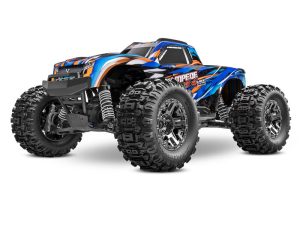 Traxxas Stampede 4X4 HD VXL 1:10 RTR Brushless Electric Monster Truck, Orange (+ TQi 2-ch, TSM, VXL-3s, Velineon 3500kV, Extreme HD Kit, Clipless Body)