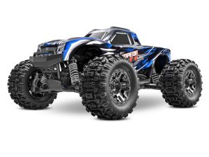 Traxxas Stampede 4X4 HD VXL 1:10 RTR Brushless Electric Monster Truck, Blue (+ TQi 2-ch, TSM, VXL-3s, Velineon 3500kV, Extreme HD Kit, Clipless Body)