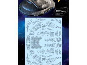 AMT Star Trek NX-01 U.S.S. Enterprise Aztec Decals 2T