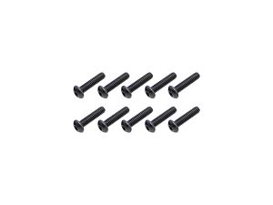 Core RC Steel Button Head Hex Screws M3 x 10 pk10