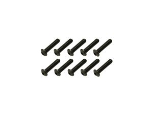 Core RC Steel Button Head Hex Screws M3 x 18 pk10