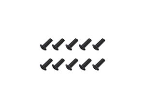 Core RC Steel Button Head Hex Screws M3 x 5 pk10