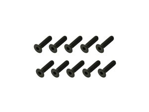Core RC Steel Csk Hex Screws M2.5 x 10 pk10