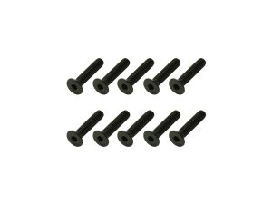 Core RC Steel Csk Hex Screws M2.5 x 12 pk10
