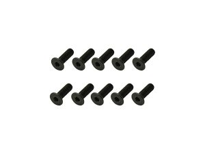 Core RC Steel Csk Hex Screws M2.5 x 8 pk10