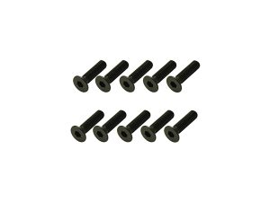 Core RC Steel Csk Hex Screws M3 x 12 pk10