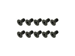 Core RC Steel Csk Hex Screws M3 x 6 pk10