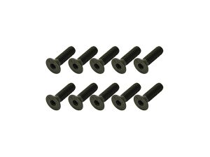 Core RC Steel Csk Hex Screws M4 x 14 pk10