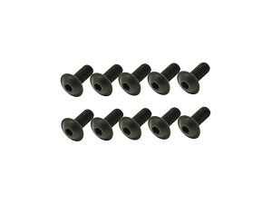 Core RC Steel Fl Caphead Hex Screws M5 x 12 pk10