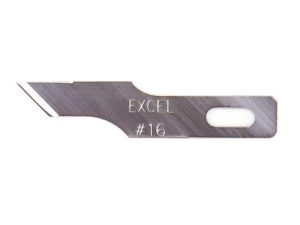 Excel Stencil Edge Blade #16, Shank 0.25" (0.58 cm) (5 pcs) (Carded)