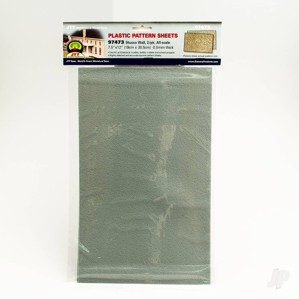 JTT Stucco Wall, N-Scale, (2 per pack) - Image 2