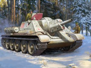 Zvezda SU-122 Self Propelled Gun