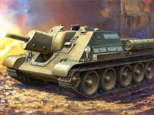 Zvezda SU-122 Soviet Tank Destroyer